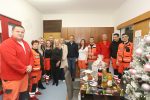 Župan Igor Andrović, njegov zamjenik Marijo Klement, uz Vlastu Honjek Golinac i Ivančice Fett Škvarić, zamjenicu gradonačelnika i predsjednicu Gradskog vijeća, u novogodišnjoj su noći obišli dežurne službe 5 obilasci 2024 2025 18