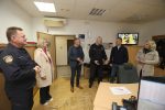 Župan Igor Andrović, njegov zamjenik Marijo Klement, uz Vlastu Honjek Golinac i Ivančice Fett Škvarić, zamjenicu gradonačelnika i predsjednicu Gradskog vijeća, u novogodišnjoj su noći obišli dežurne službe 18 obilasci 2024 2025 94