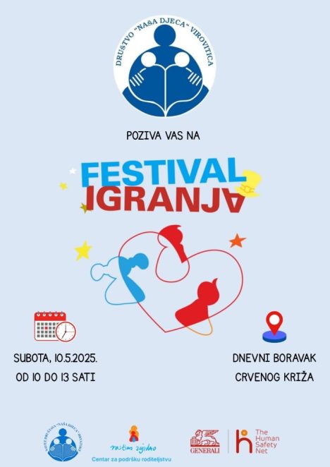Festival igranja “Rastimo zajedno” u Virovitici: U subotu, 10. svibnja slavlje igre, obitelji i zajedništva 1 Festival igranja DND page 0001