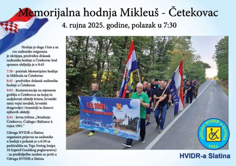 Slatinska HVIDR-a organizira hodnju i tribinu u spomen na žrtve rujna 1991. 1 IMG 2c00649830bd7ae3883489bb9a116159 V 1024x724 768x543 1