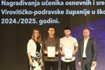 Oni su naše zlato i srebro i bronca, naše blago, oni su najbolji od najboljih Virovitičko-podravske županije: Nagrađeni učenice, učenici i njihovi mentori koji su na Prvenstvima Hrvatske osvajali jedno od prva tri mjesta 30 ucenici nagradjivanje 258