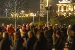 Fotogalerija: Nastavljena blagdanska atmosfera u Virovitici: Zasjala svijeća mira na adventskom vijencu 23 advent vtc druga svijeca 23 copy