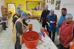 Veliko srce Tomislava Kunšteka: Jaglaci učili raditi slavonsku kobasicu na tradicionalan način 15 Jaglac Kunstek radionica kobasice 20