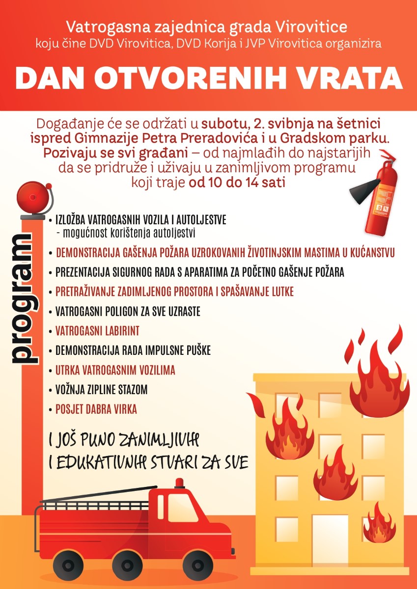 VATROGASNA ZAJEDNICA VIROVITICA Letak A4 Dani otvorenih vrata page 0001
