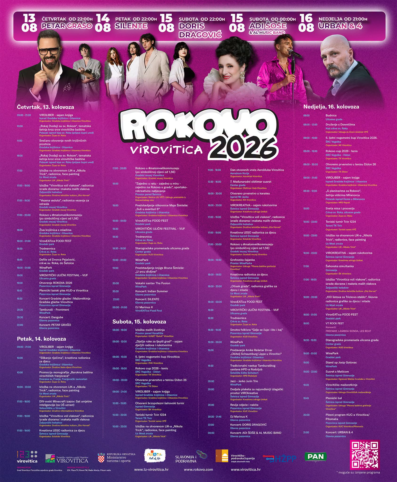 Predstavljeno Rokovo 2026.: Četiri dana vrhunskog programa, u Viroviticu stižu Petar Grašo, Doris Dragović, Silente, Adi Šoše i Urban & 4 1 742876698 1543790937385454 6752661938197753963 n